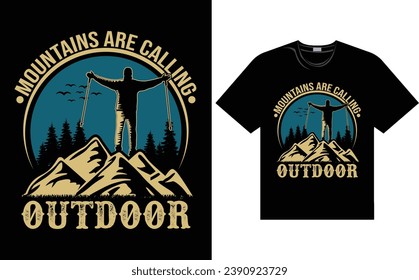 new adventures vintage mountain camping outdoor adventure t shirt design vector files
