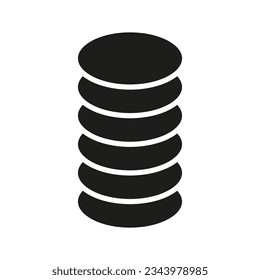 New air car spring coil icon. Vector illustration. Eps 10.