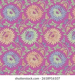 New allover digital design pattern texture pattern