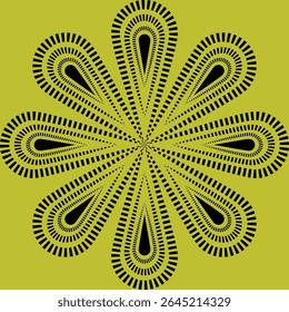 novo incrível vetor de design de mandala