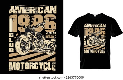 New amazing motorcycle t shirt design 2