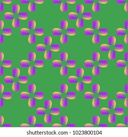 New amazing seamless pattern with colored tooth.
