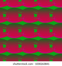 New amazing seamless pattern with colored tooth.