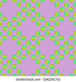 New amazing seamless pattern with colored tooth.