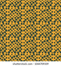 New amazing seamless pattern with colored tooth.