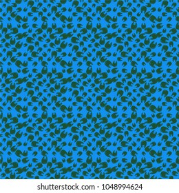 New amazing seamless pattern with colored tooth.