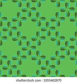 New amazing seamless pattern with colored tooth.