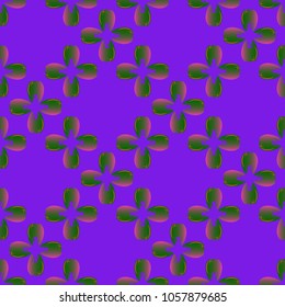 New amazing seamless pattern with colored tooth.