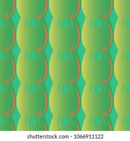 New amazing seamless pattern with colored tooth.