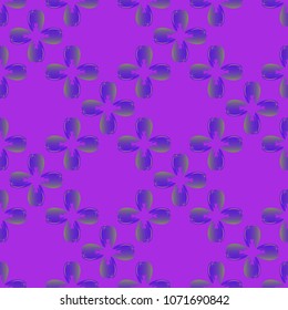 New amazing seamless pattern with colored tooth.