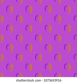 New amazing seamless pattern with colored tooth.