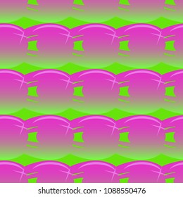 New amazing seamless pattern with colored tooth.