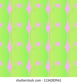 New amazing seamless pattern with colored tooth.