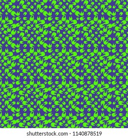 New amazing seamless pattern with colored tooth.