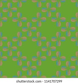 New amazing seamless pattern with colored tooth.