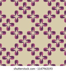 New amazing seamless pattern with colored tooth.