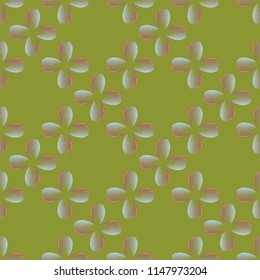 New amazing seamless pattern with colored tooth.