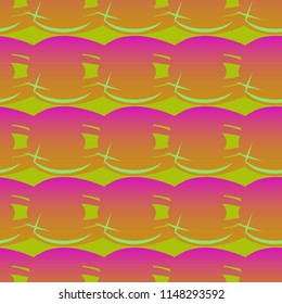 New amazing seamless pattern with colored tooth.
