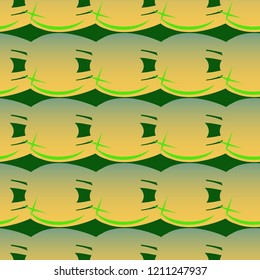 New amazing seamless pattern with colored tooth.