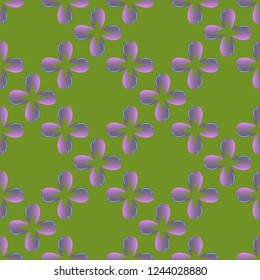 New amazing seamless pattern with colored tooth.