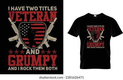 New amazing trendy Veteran t shirt design 52