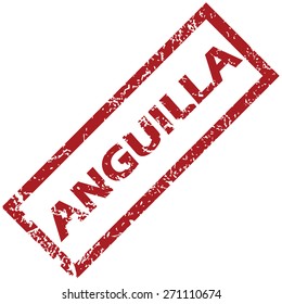 New Anguilla grunge rubber stamp on a white background. Vector illustration