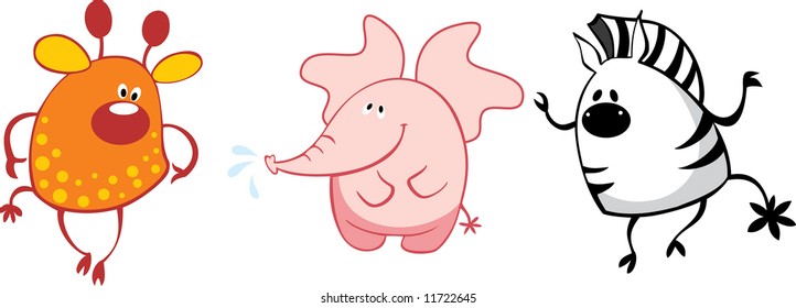 New animals set 2