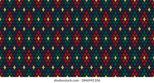 New argyle plaid pattern New Year design retro holiday background vintage atmosphere ornament. Allover glen print block for packaging paper, wrapping cloth, book cover, shop window, patchwork fabric