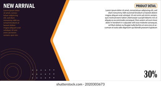 new arrival 30% banner for editing dark purple for editing