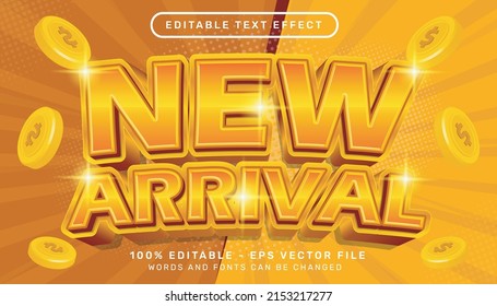 new arrival 3d text effect and editable text effect