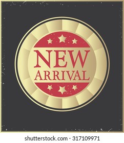 new arrival badge