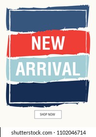 new arrival banner design