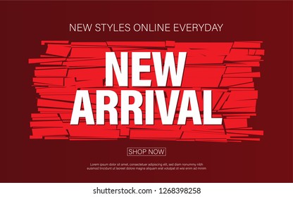 New Arrival Banner Design.