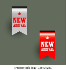 New arrival banners