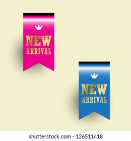 New arrival banners