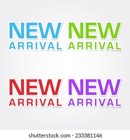 New Arrival Colorful Vector Icon Design