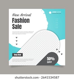 new arrival fashion sale promotion banner