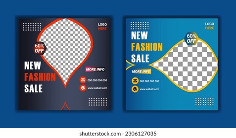 New Arrival Fashion Sale Social Media Fashion Blog Templates, Fashion , Beauty, Business, Services