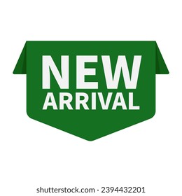 New Arrival In Green Unique Shape For Update Product Promotion Business Marketing Social Media Information
