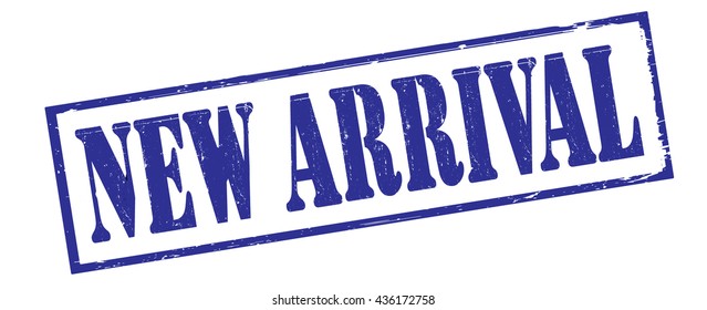 new arrival grunge stamp, vector illustration