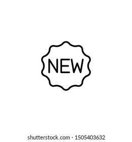 new arrival icon vector illustration