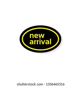 New arrival label 