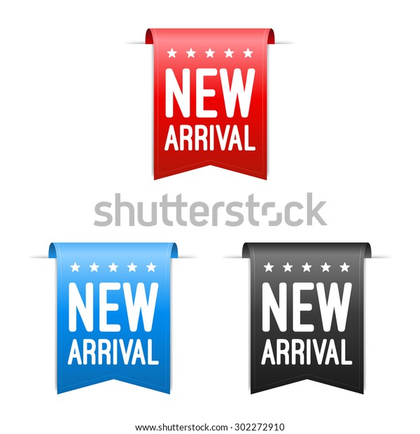 New Arrival Labels のベクター画像素材 ロイヤリティフリー
