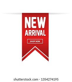 	
NEW ARRIVAL labels. Vector Gretting card, flyer, banner. - Vector