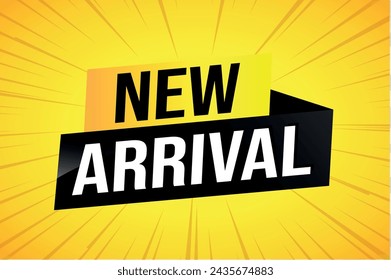 new arrival poster banner graphic design icon logo sign symbol social media website coupon

