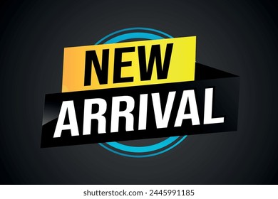 new arrival poster banner graphic design icon logo sign symbol social media website coupon

