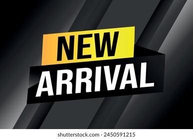 new arrival poster banner graphic design icon logo sign symbol social media website coupon

