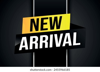 new arrival poster banner graphic design icon logo sign symbol social media website coupon

