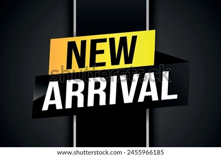 new arrival poster banner graphic design icon logo sign symbol social media website coupon

