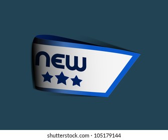 New arrival ribbon